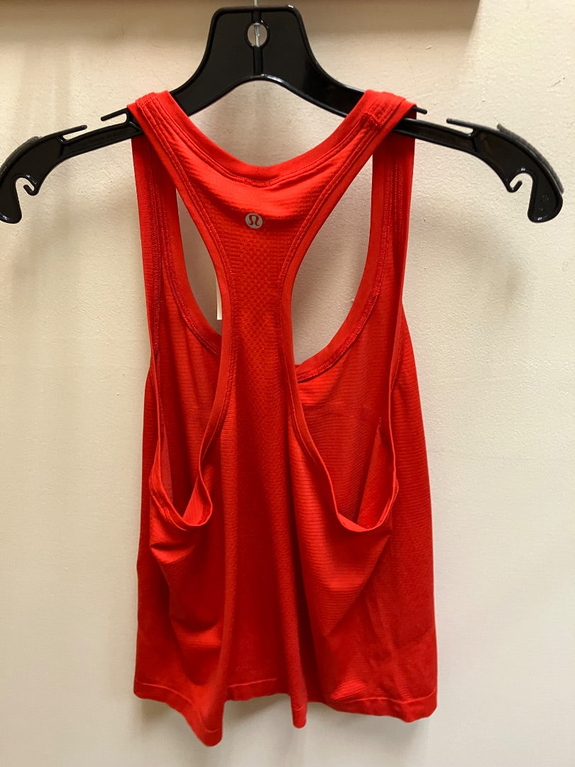 red lululemon Top, Medium