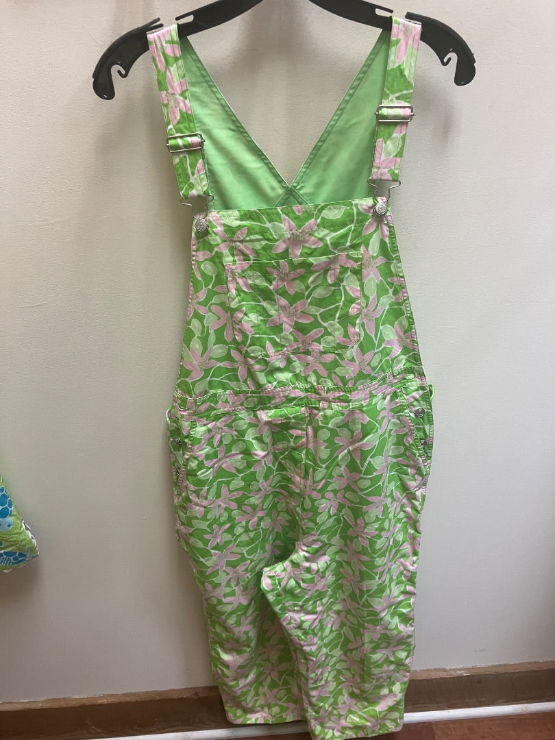 Green+ lilly pulitzer overalls, 10