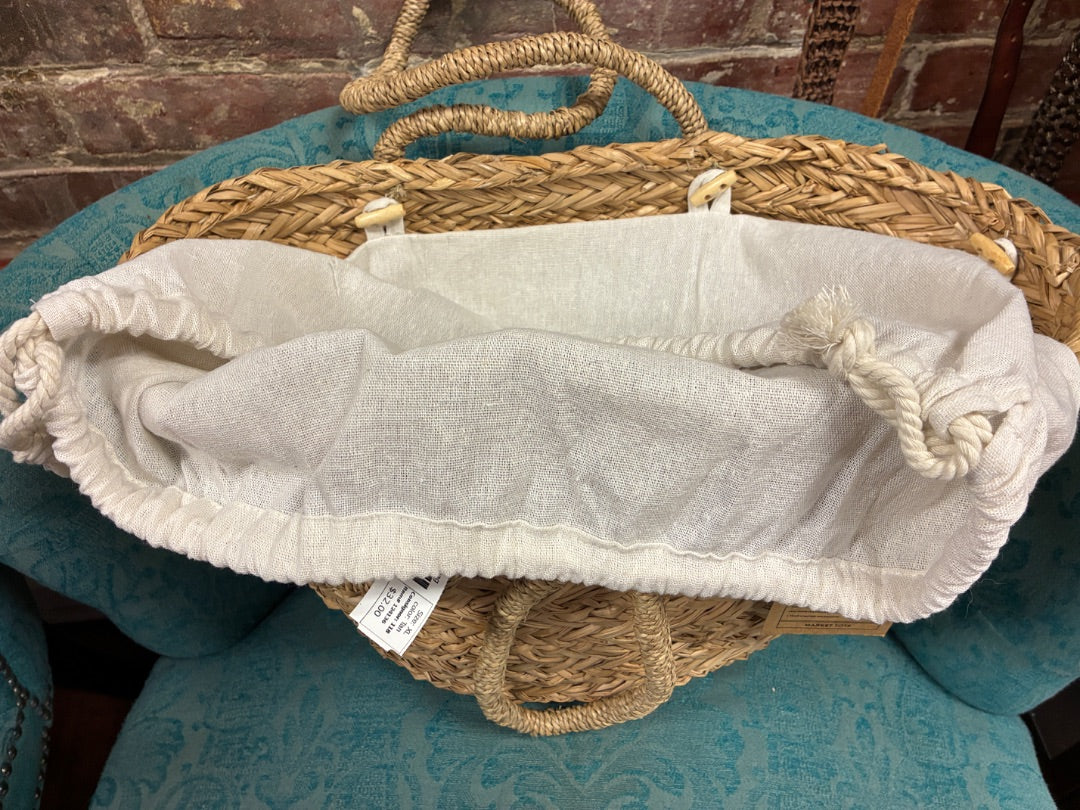 Tan barebones Handbag, XL