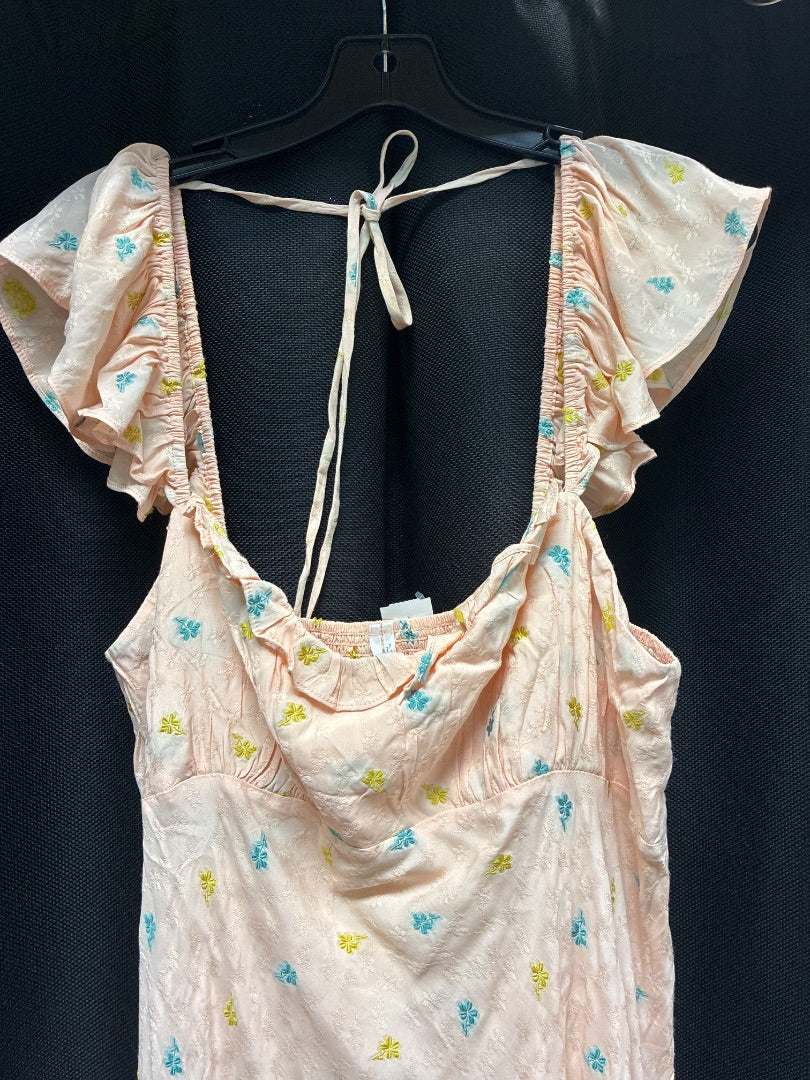 Pink+ anthropologie dress, XL