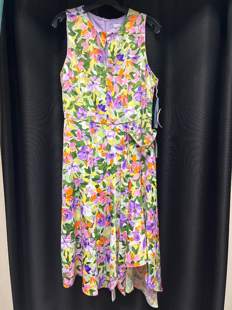 Purple+ london times dress, Large
