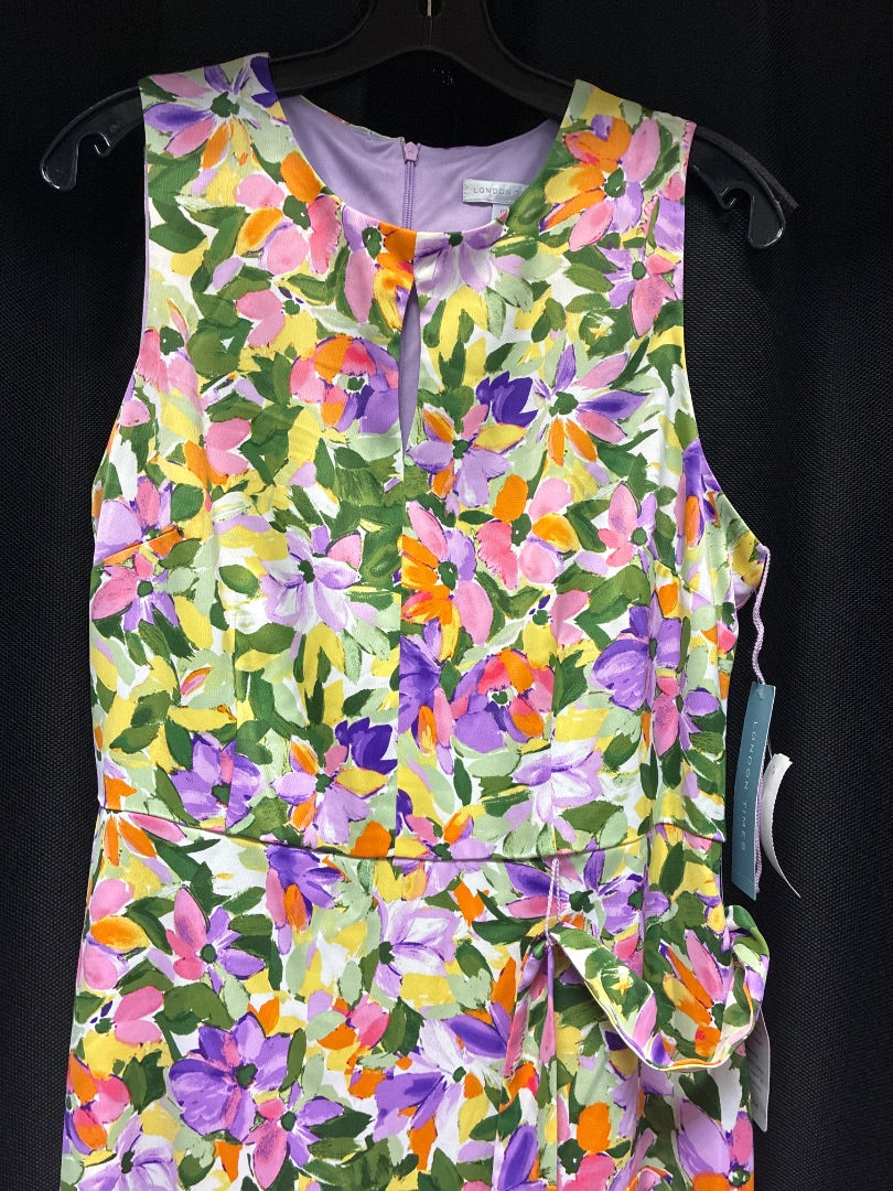 Purple+ london times dress, Large