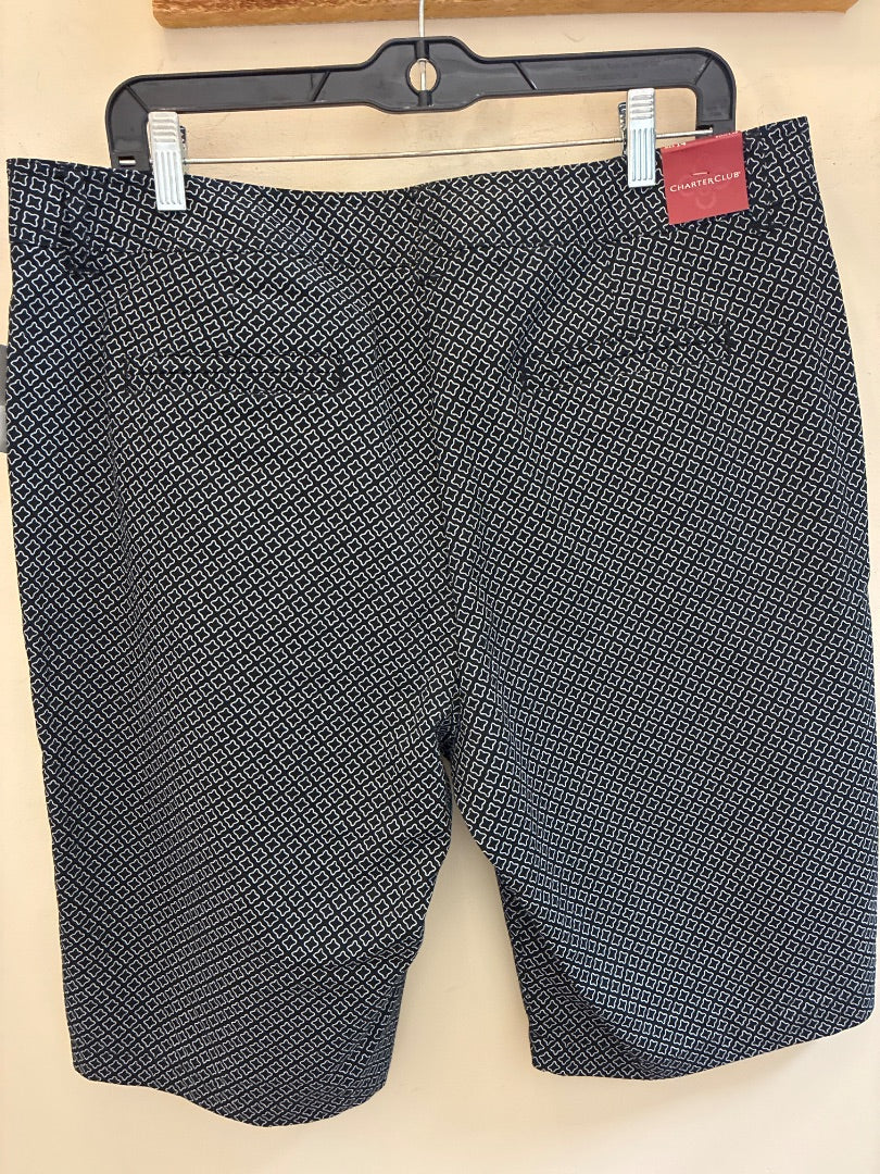 Black+ charter club shorts, 14