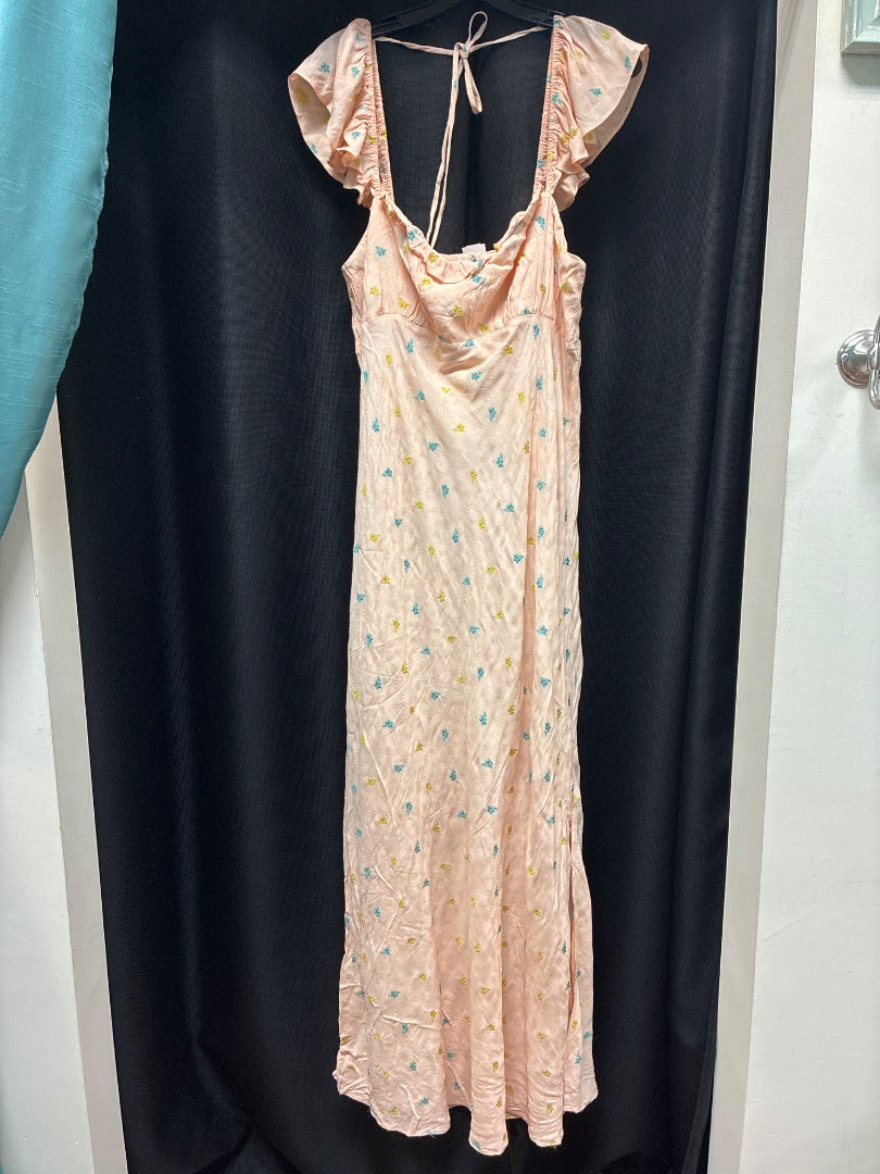 Pink+ anthropologie dress, XL