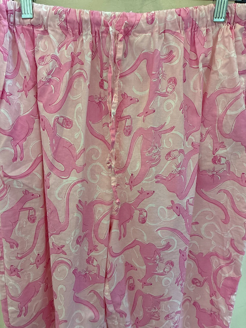 Pink+ lilly pulitzer pant, Large
