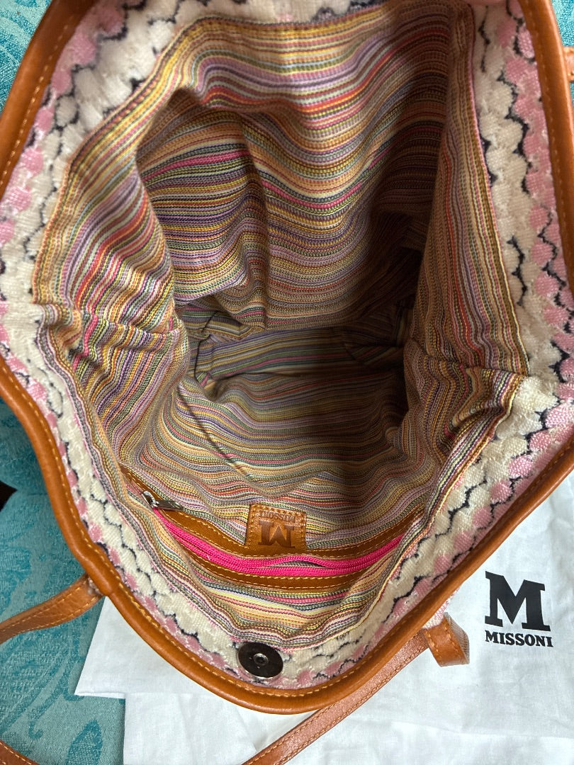 Pink+ M by Missoni Handbag, Medium