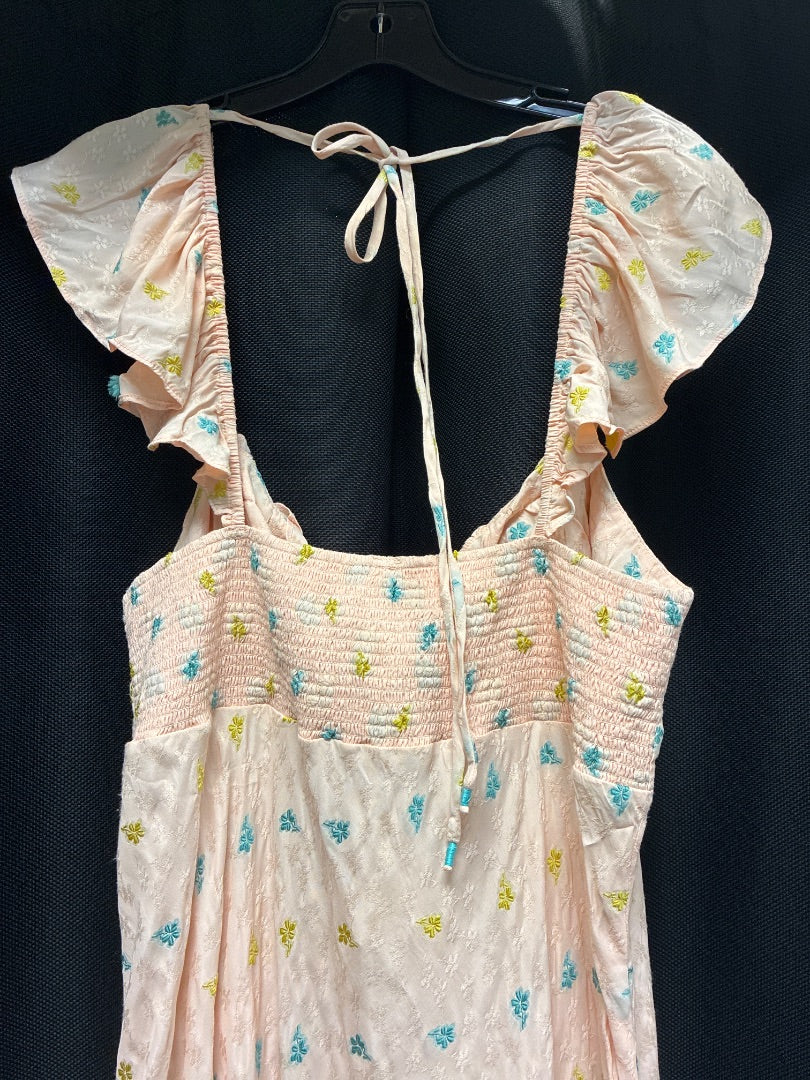 Pink+ anthropologie dress, XL
