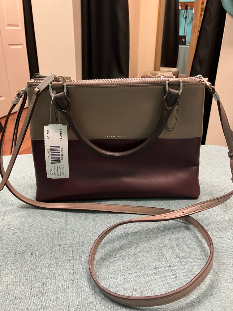 Purple+ coach Handbag, Small