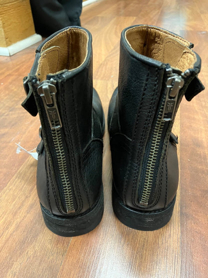 Black frye boot, 8