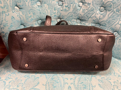 Black Burberry Handbag, Medium