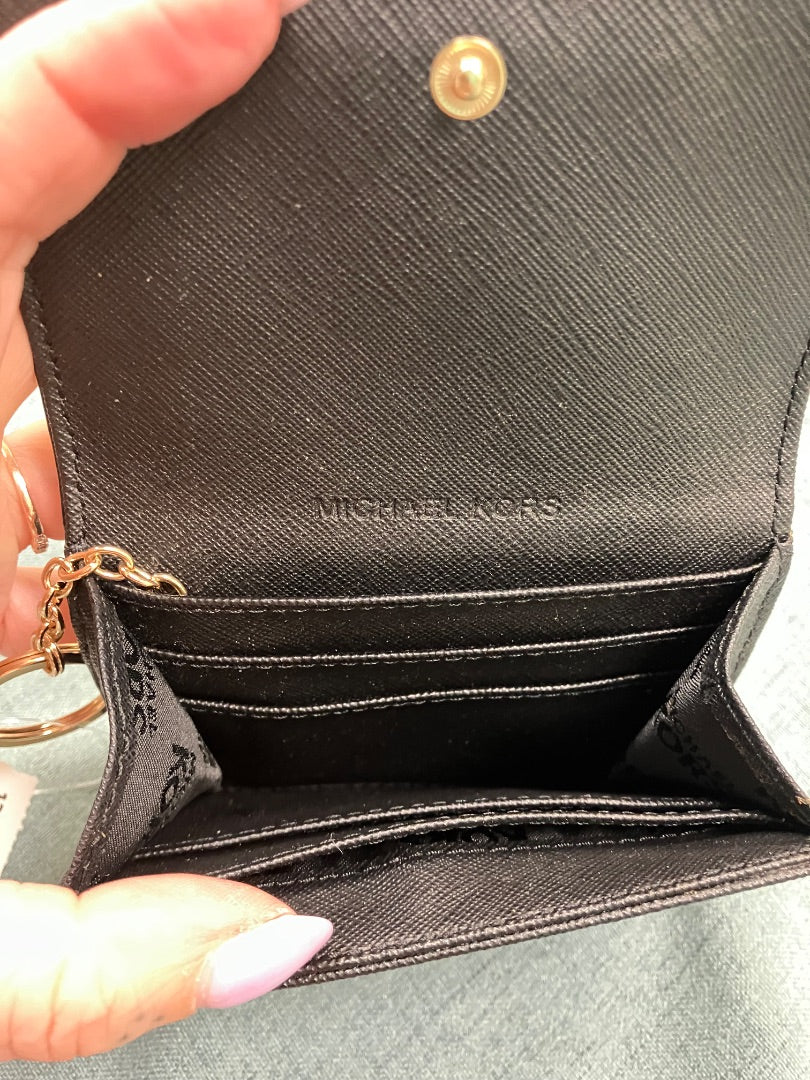 Black michael kors wallet, Small