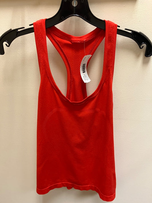 red lululemon Top, Medium