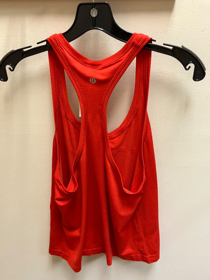 red lululemon Top, Medium