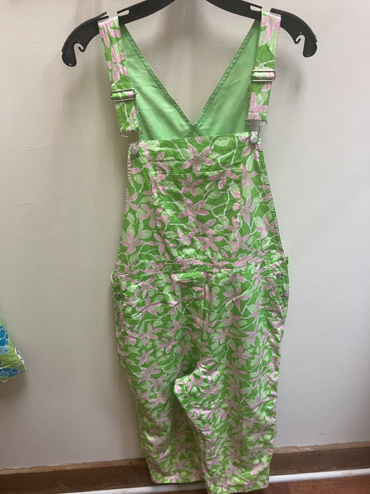 Green+ lilly pulitzer overalls, 10