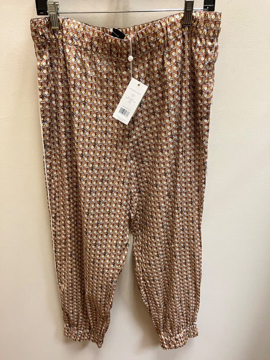 Orange+ tory burch pant, XL