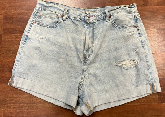Blue american eagle shorts, 16