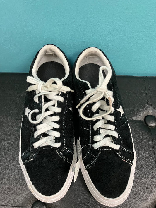 Black converse sneaker, 10