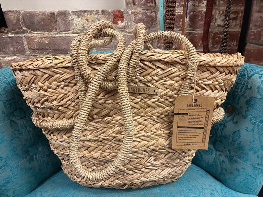Tan barebones Handbag, XL