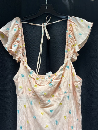 Pink+ anthropologie dress, XL