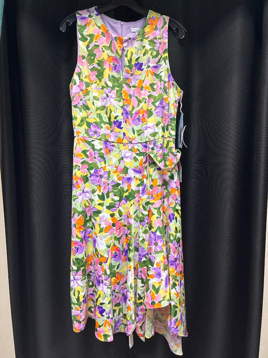 Purple+ london times dress, Large
