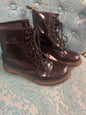 Black Dr Marten boot size 10