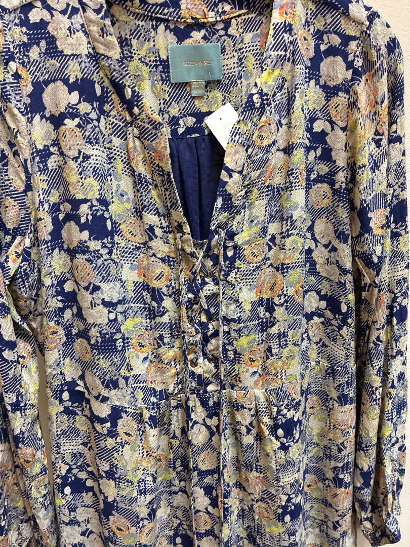 Blue+ skirs are blue dress, Large