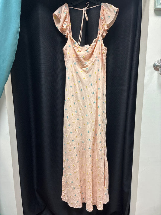 Pink+ anthropologie dress, XL