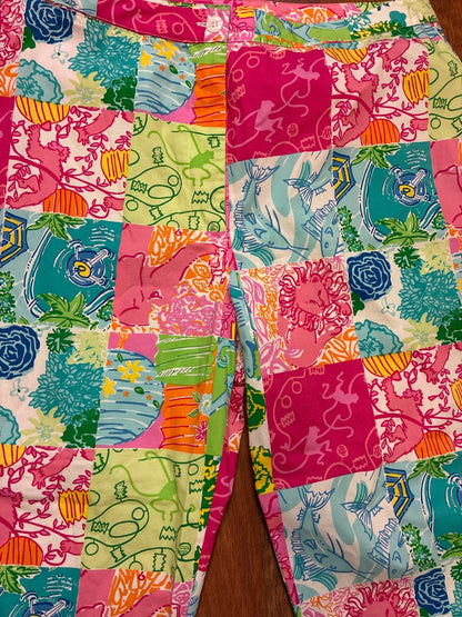 Green+ lilly pulitzer pant, 10