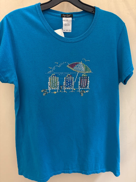 Blue lyn dorf Top, Large