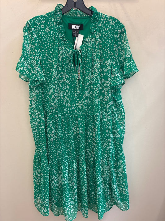 Green+ dkny dress, Large