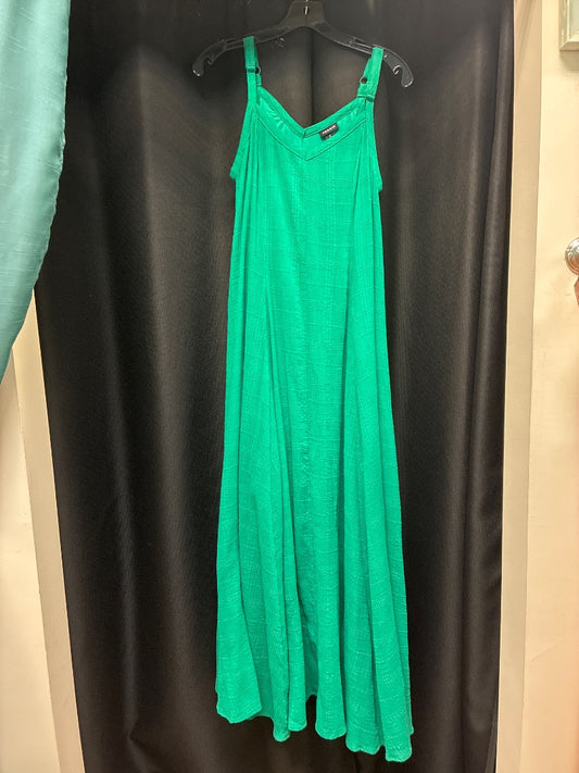 Green+ torrid dress, Large